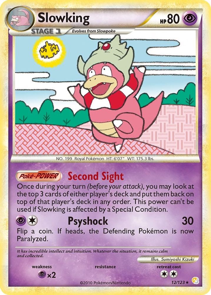 Slowking (012/123) - Holofoil - Holo Rare
