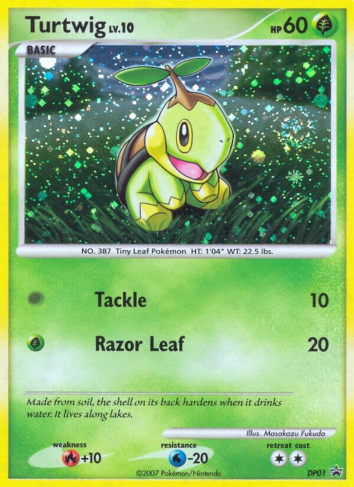 Turtwig - DP01 (DP01/56) - Holofoil - Promo