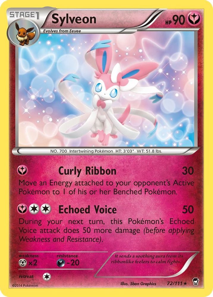 Sylveon (072/111) - Reverse Holofoil - Rare
