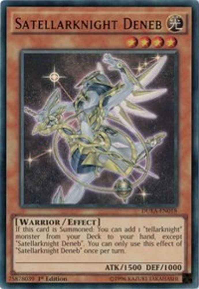 Satellarknight Deneb (DUEA-EN018) Ultra Rare  1st Edition