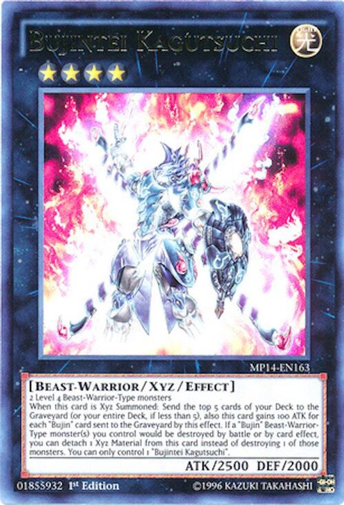 Bujintei Kagutsuchi (MP14-EN163) Ultra Rare  1st Edition