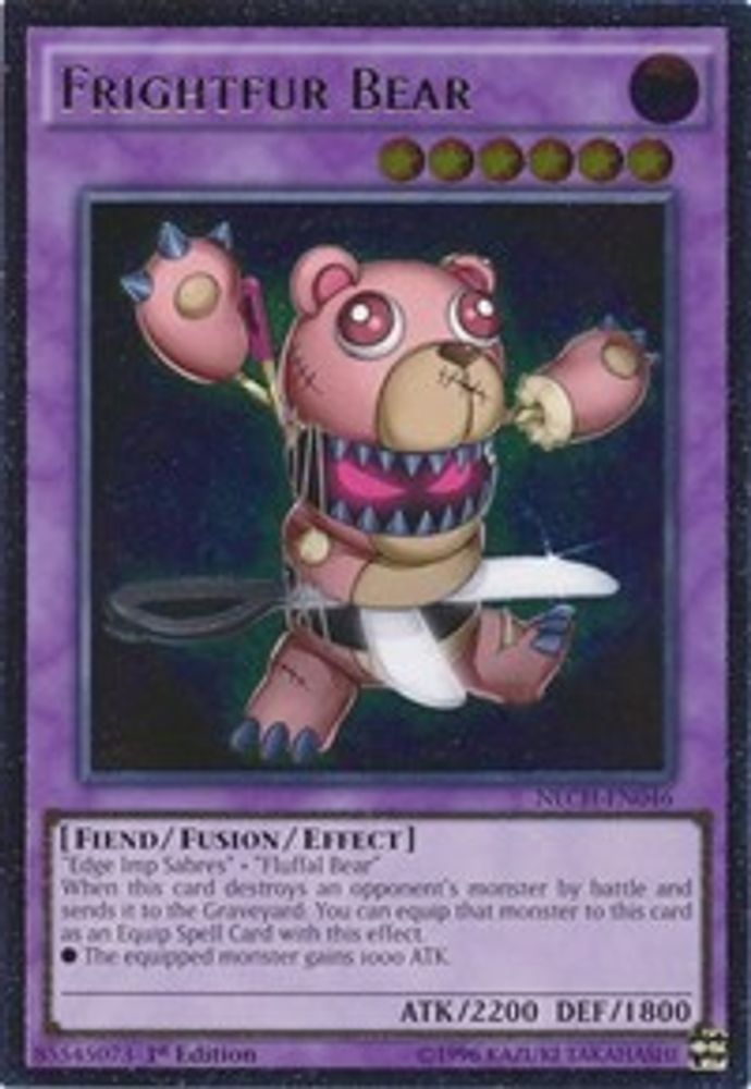 Frightfur Bear (NECH-EN046) Ultimate Rare  1st Edition