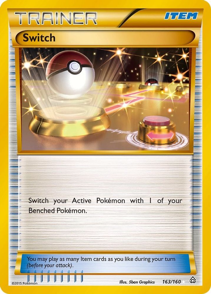 Switch (163 Secret Rare) (163/160) - Holofoil - Secret Rare