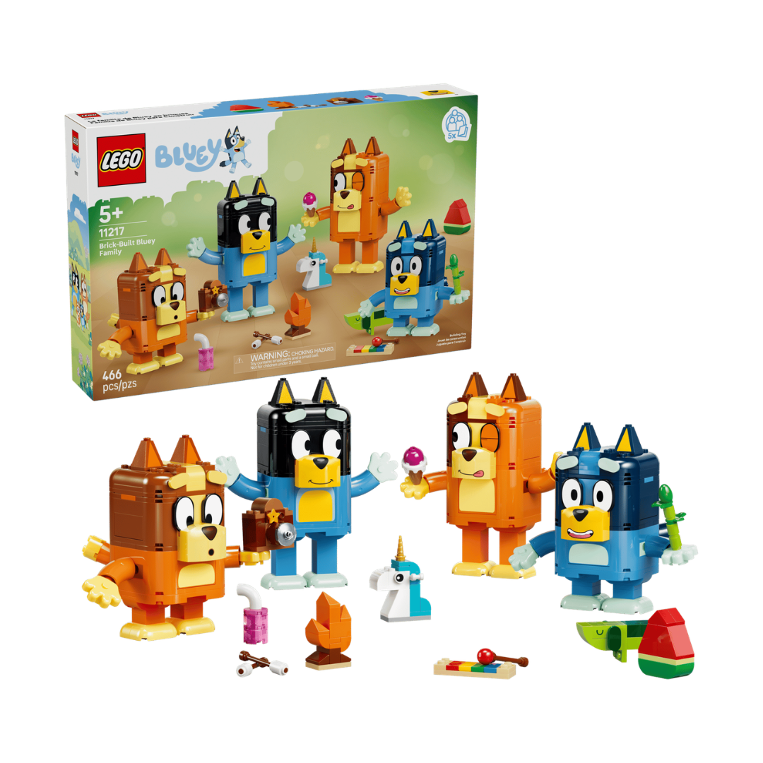 LEGO Bluey #11217 Brick-Built Bluey Family