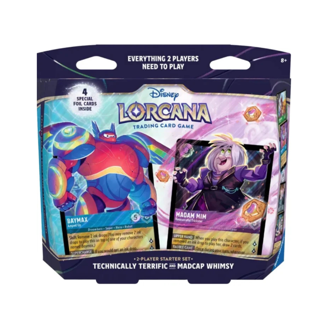 Disney Lorcana: Two-Player Starter Set - Technically Terrific & Madcap Whimsy