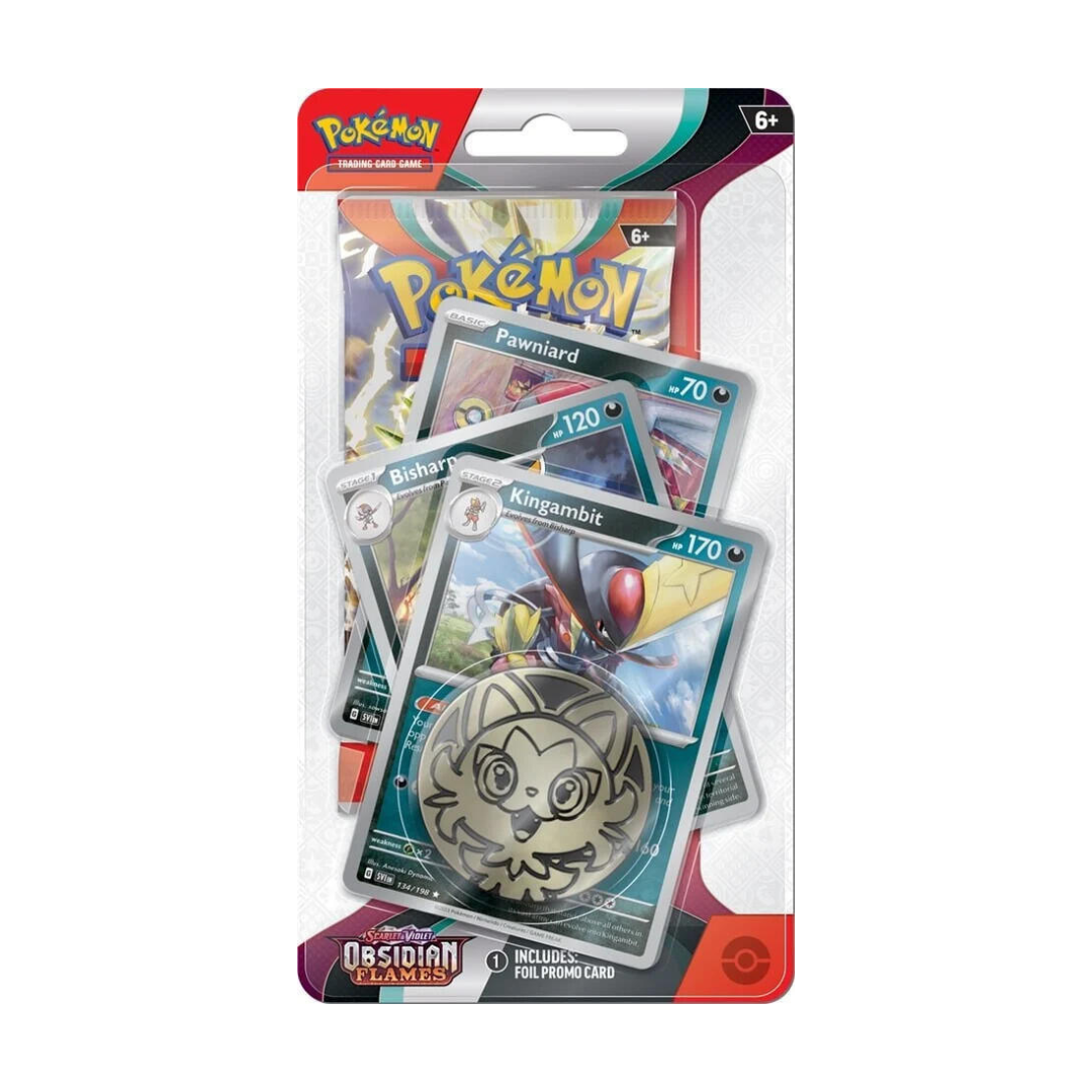 Pokemon Obsidian Flames Single Blister Pack [Kingambit]