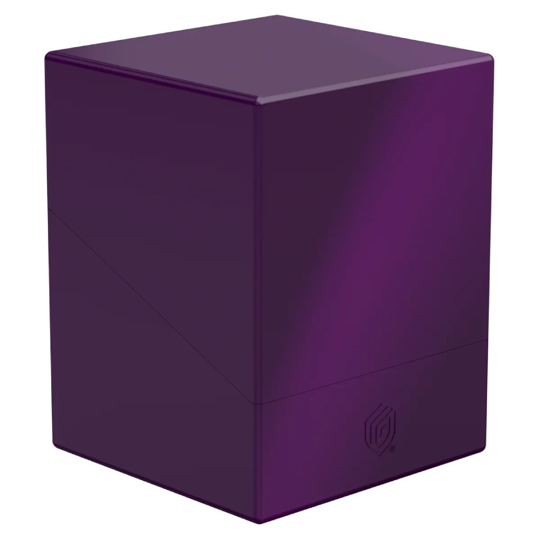 Ultimate Guard Deck Box Boulder 100+ SOLID PURPLE