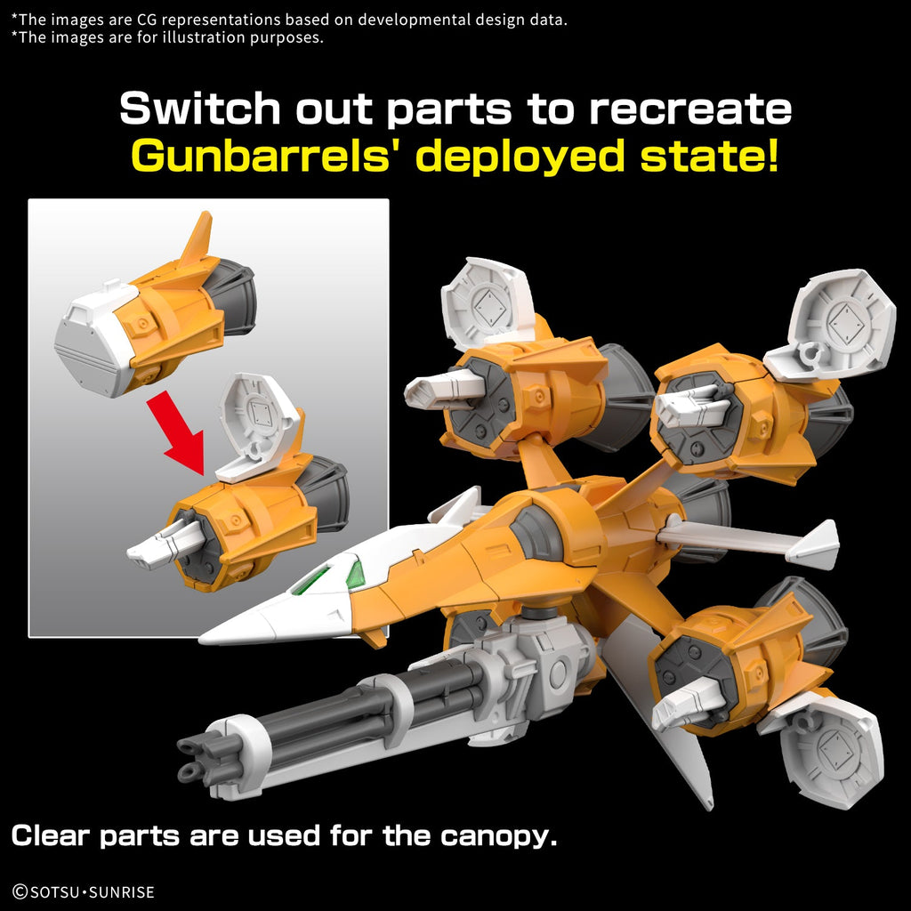 Gundam 1/144 Gunpla Option Parts Set 14 (Gunbarrel Striker) Model Kit