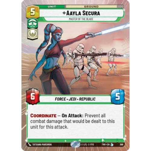 Aayla Secura - Master of the Blade (Hyperspace) (368)
