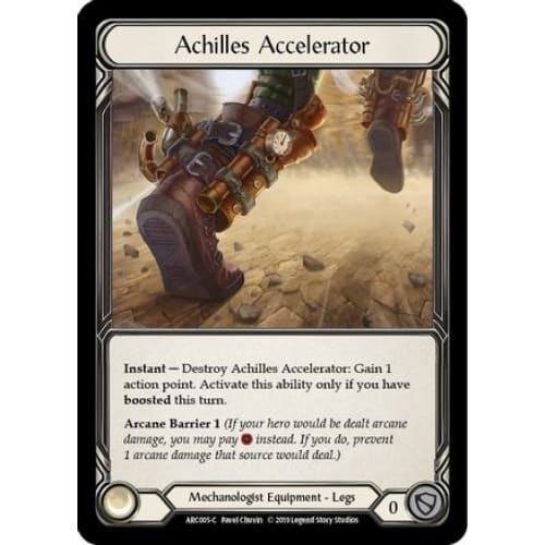 Achilles Accelerator (ARC005) - Arcane Rising Unlimited Edition