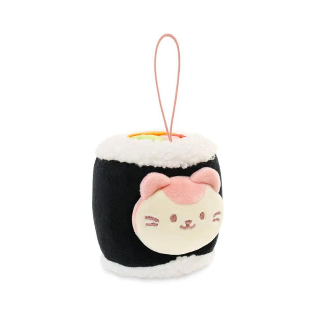 Anirollz - Sushi Plush Keychain - Sushi Nori Maki Kittiroll