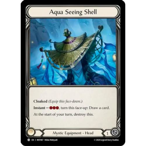 Aqua Seeing Shell (MST067) - Part the Mistveil