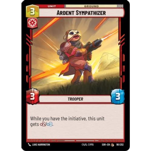 Ardent Sympathizer (161/252)  Foil