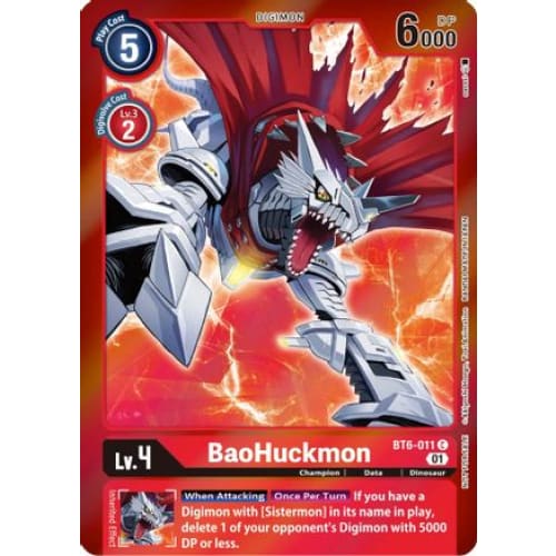 BaoHuckmon (Event Pack 3) (BT6-011 C) Promo  Foil