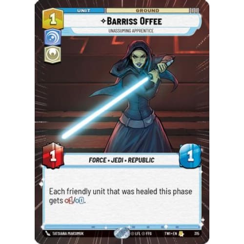 Barriss Offee - Unassuming Apprentice (Hyperspace) (315)