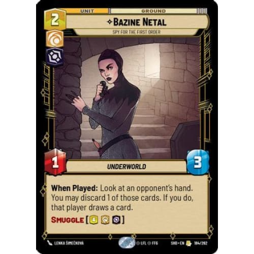 Bazine Netal - Spy for the First Order (184/262)  Foil