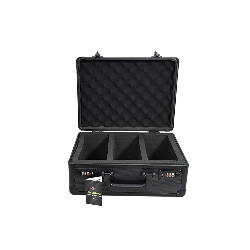 BCW Graded Lock Case - Cards - 3 Rows