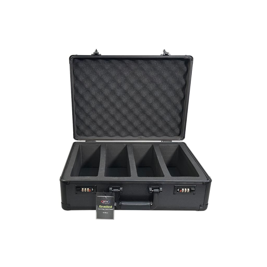 BCW Graded Lock Case - Cards - 4 Rows