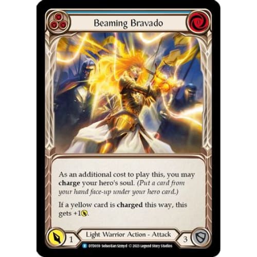Beaming Bravado (Blue) (DTD059) - Dusk till Dawn