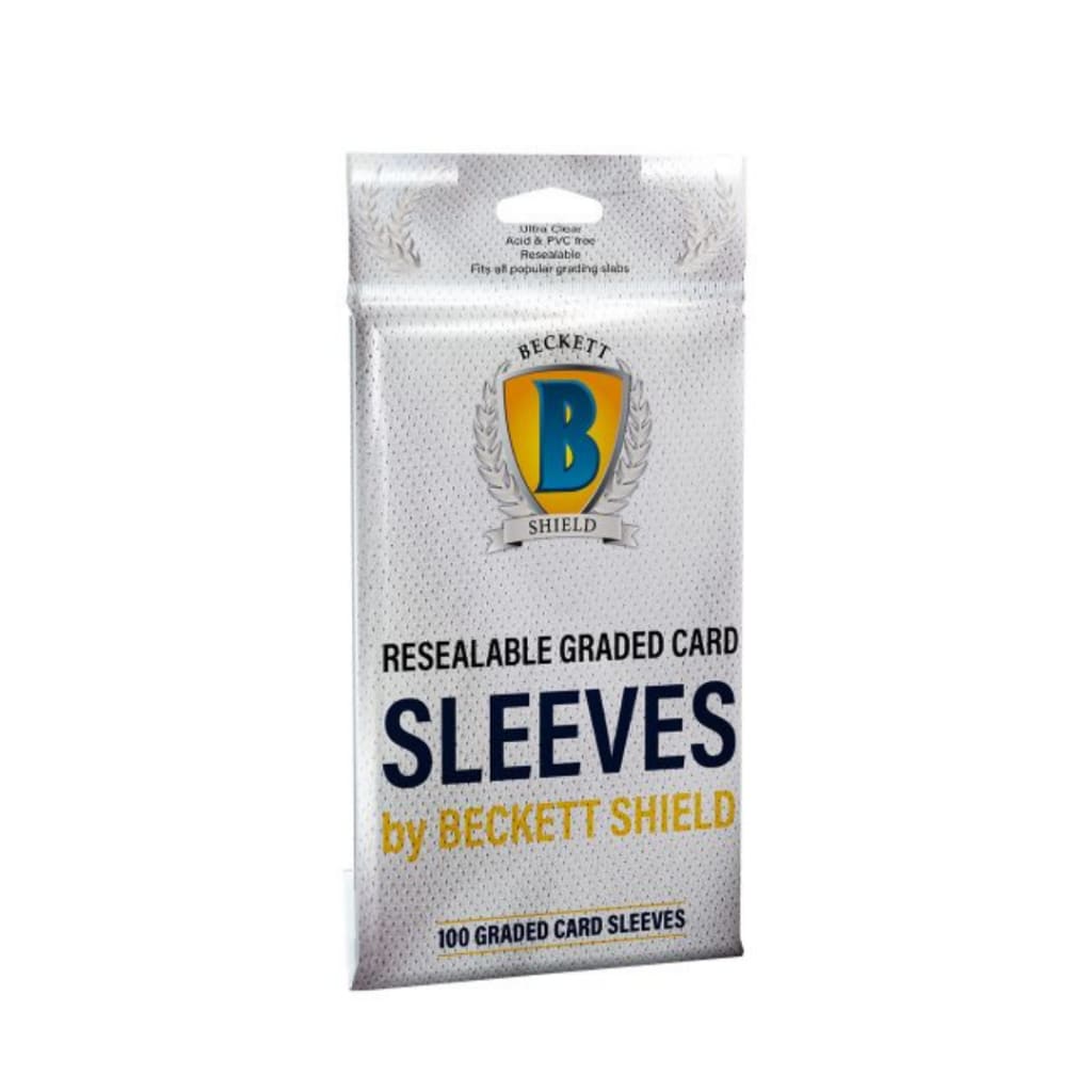 Beckett Shield Resealable Graded Card Sleeves (100)