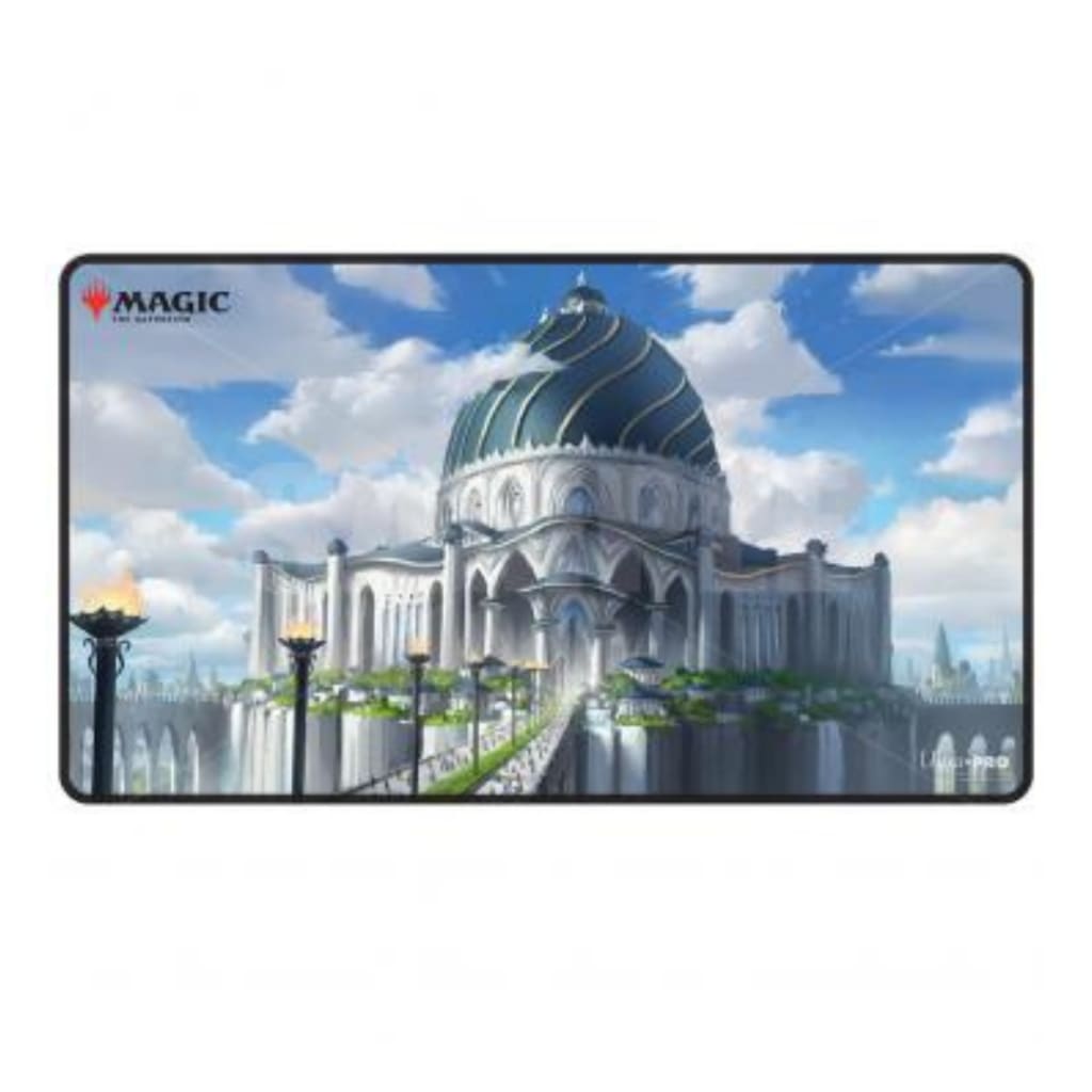 The Biblioplex, Strixhaven Stitched Playmat for Magic: The Gathering