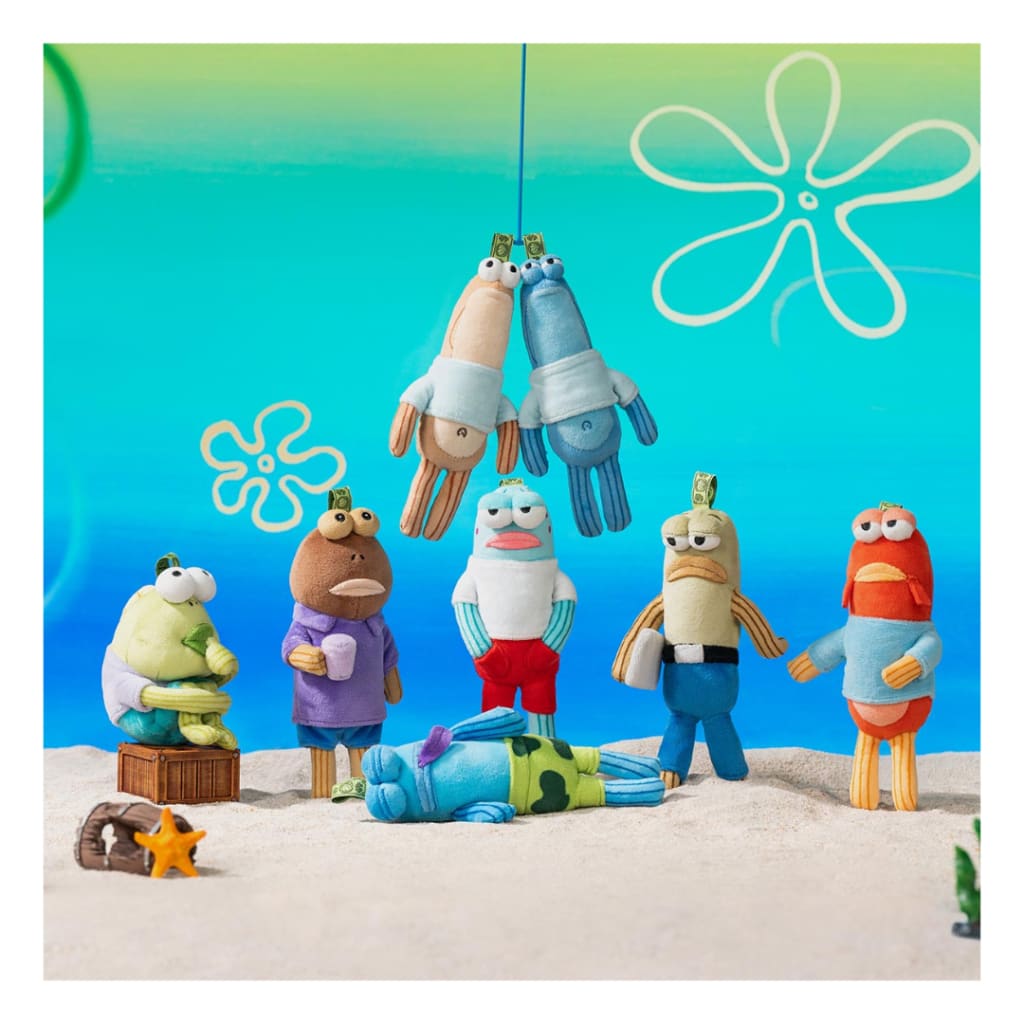 Bikini Bottom Buddies - Whimsical Plush Blind Box By POP MART