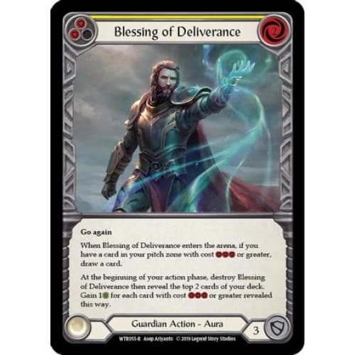 Blessing of Deliverance (Yellow) (WTR055) - Welcome to Rathe 1st Edition
