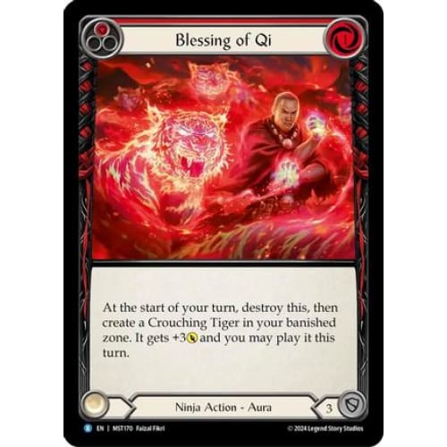 Blessing of Qi (Red) (MST170) - Part the Mistveil