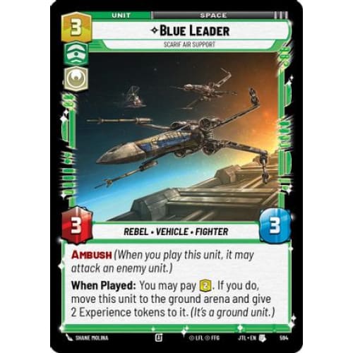 Blue Leader - Scarif Air Support (Foil) (594)  Foil