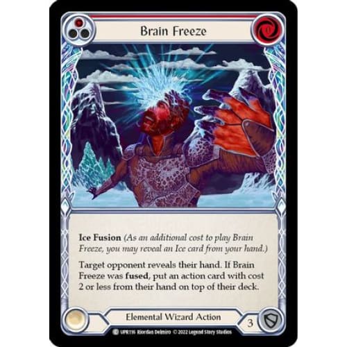 Brain Freeze (Red) (UPR116) - Uprising