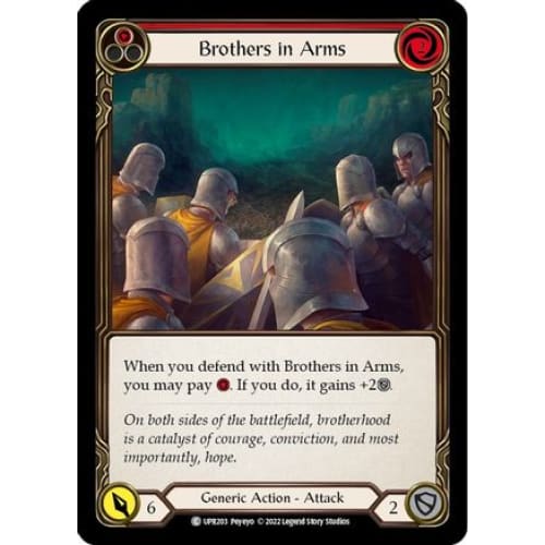 Brothers in Arms (Red) (UPR203) - Uprising