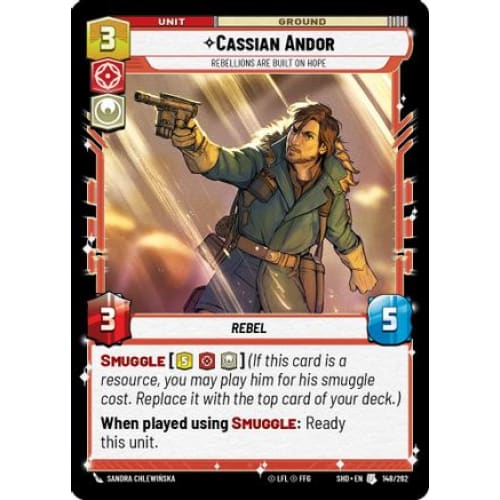 Cassian Andor - Rebellions Are Built On Hope (148/262)  Foil