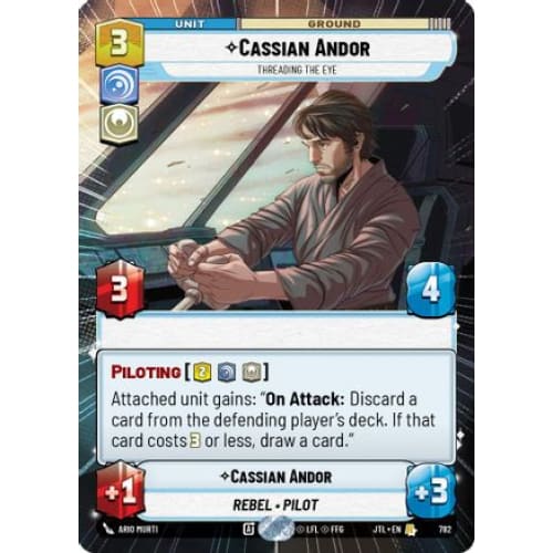 Cassian Andor - Threading the Eye (Hyperspace Foil) (782)  Foil