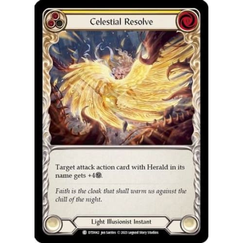 Celestial Resolve (Yellow) (DTD042) - Dusk till Dawn