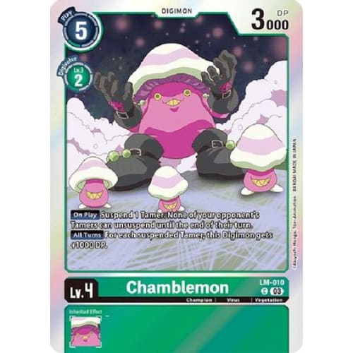 Chamblemon (English Exclusive) - LM-010 - Common Foil
