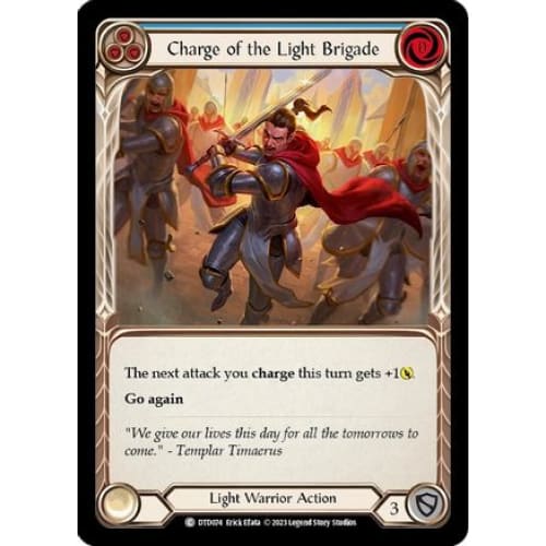 Charge of the Light Brigade (Blue) (DTD074) - Dusk till Dawn