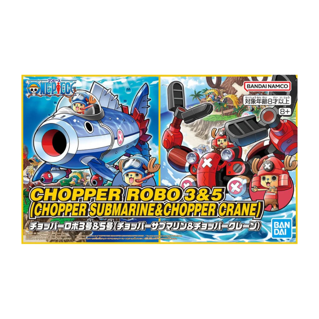 Chopper Robot No. 3 & No. 5 Set (Chopper Submarine & Chopper Crane)