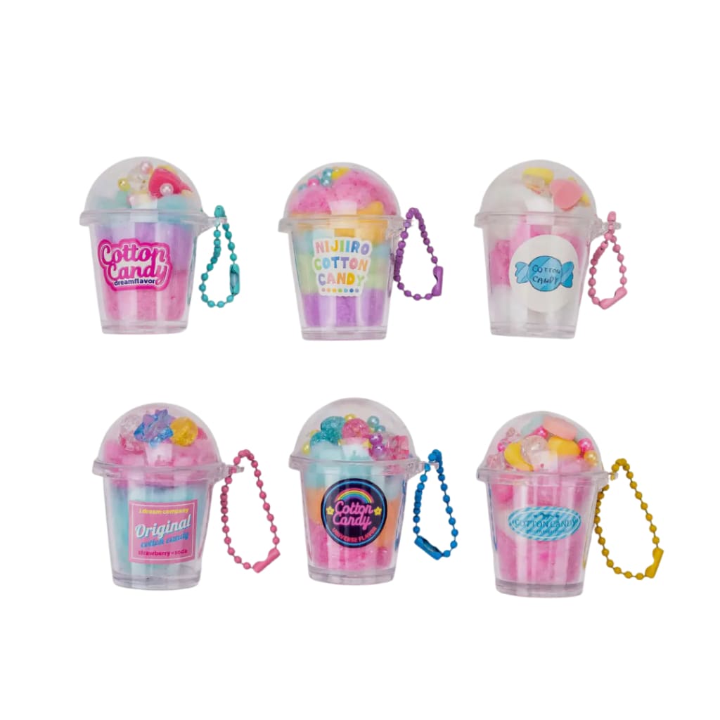 Colorful Cotton Candy Collectible Capsule