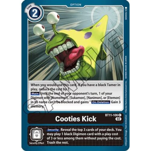 Cooties Kick - BT11-106 - Common