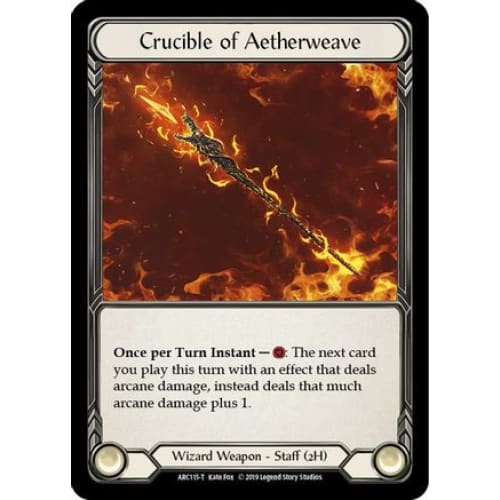 Crucible of Aetherweave // Runechant (ARC115) - Arcane Rising Unlimited Edition