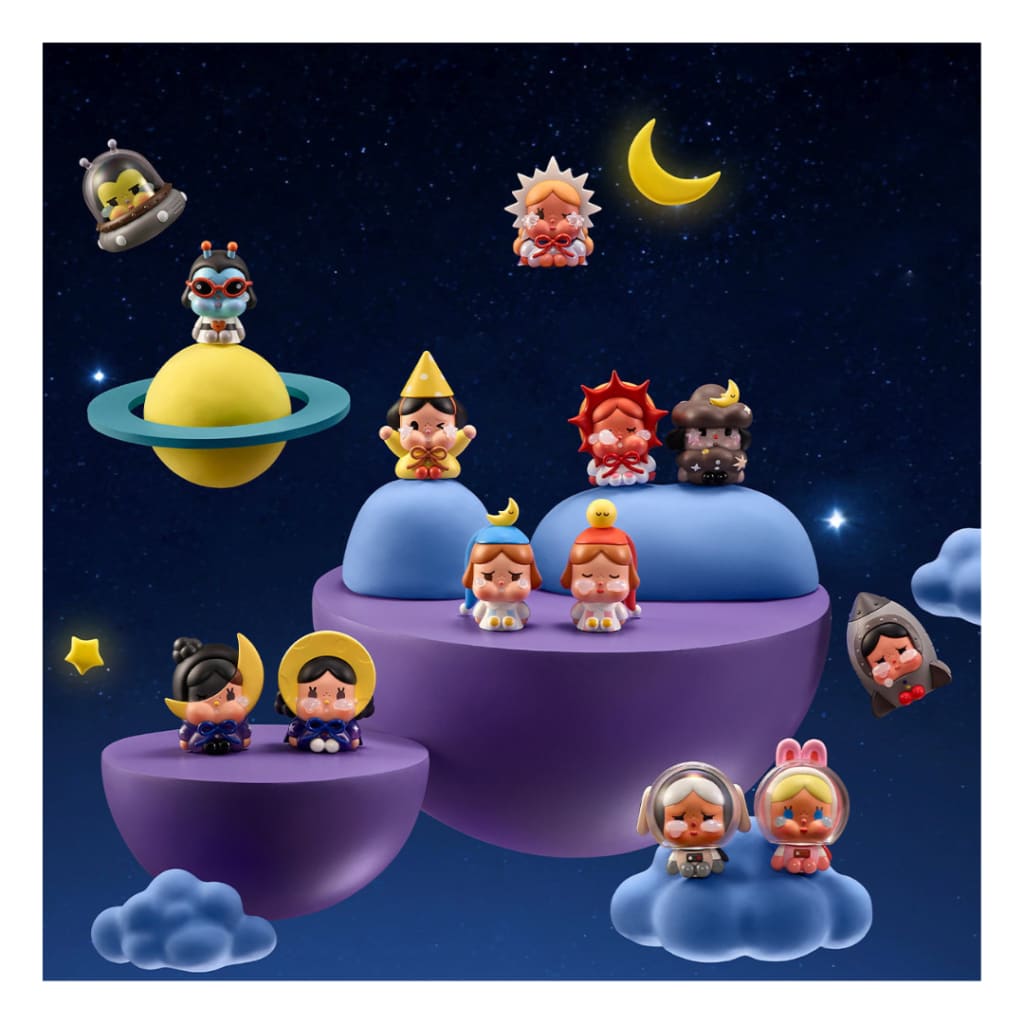 CRYBABY CRYING TO THE MOON-SITTING SERIES FIGURE Blind Box