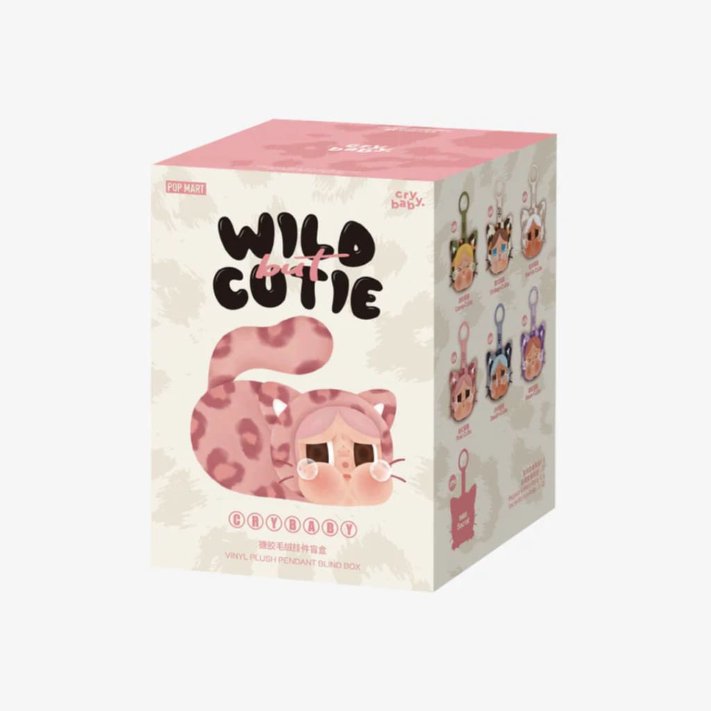 CRYBABY Wild but Cutie Series - Vinyl Plush Pendant Blind Box