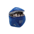 D20 Dice Bag Plush Blue