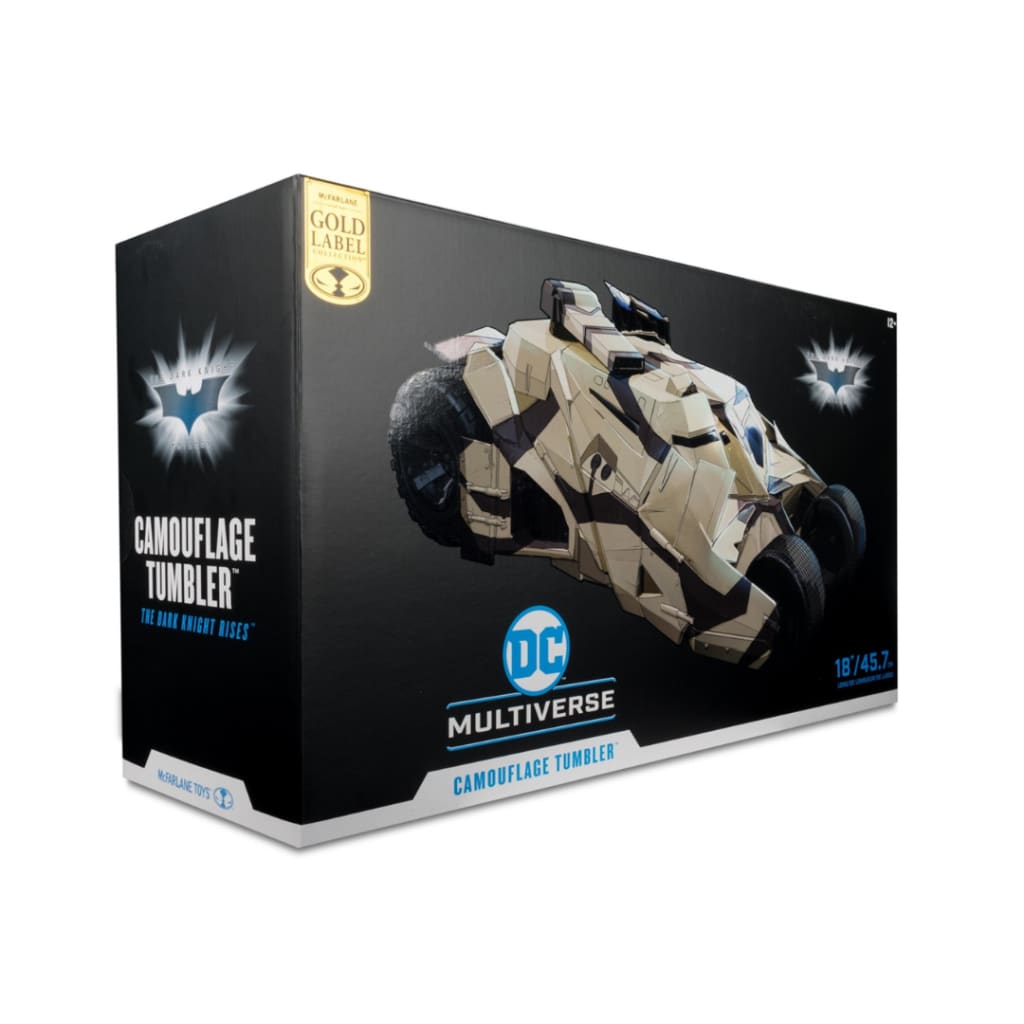 DC Multiverse Camouflage Tumbler (The Dark Knight Rises) Gold Label Vehicle
