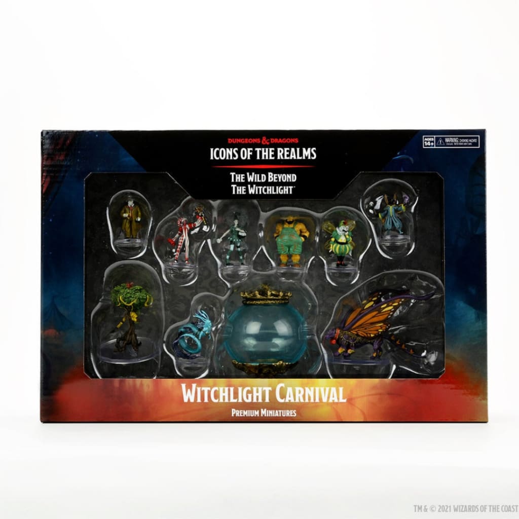 D&D Icons of the Realms Miniatures: The Wild Beyond the Witchlight: Witchlight Carnival Premium Set