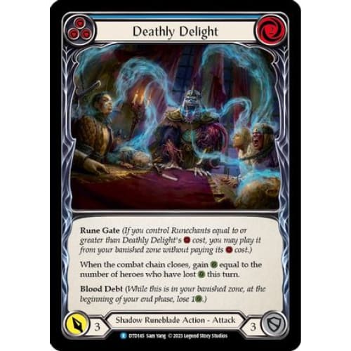 Deathly Delight (Blue) (DTD145) - Dusk till Dawn