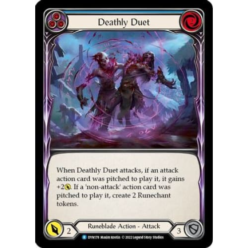 Deathly Duet (Blue) (DYN178) - Dynasty