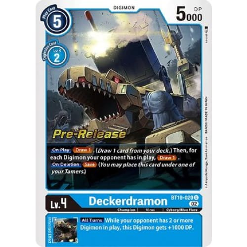 Deckerdramon - BT10-020 - Uncommon