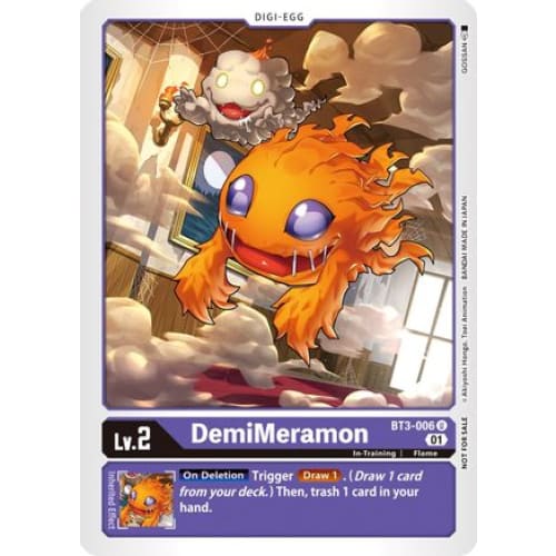 DemiMeramon - BT3-006 (Winner Pack New Awakening) (BT3-006 U) Uncommon
