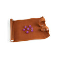 Dice Scroll Rolling Mat and Carrying Case - Leather